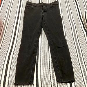 Lucky Brand Bridgette Black Skinny Jeans
